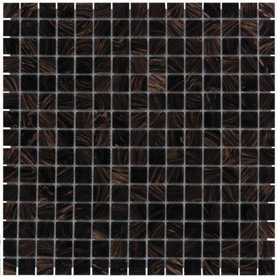 1,04m² - Mozaiek Tegels - Vierkant Zwart 2x2 bol.com