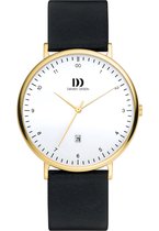 Danish Design IQ15Q1188 horloge heren - zwart - edelstaal doubl�