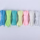 Lichtgevende Schoenveters/Glow in the Dark Laces/Lacets Lumineux Wit/ White/ Blanc