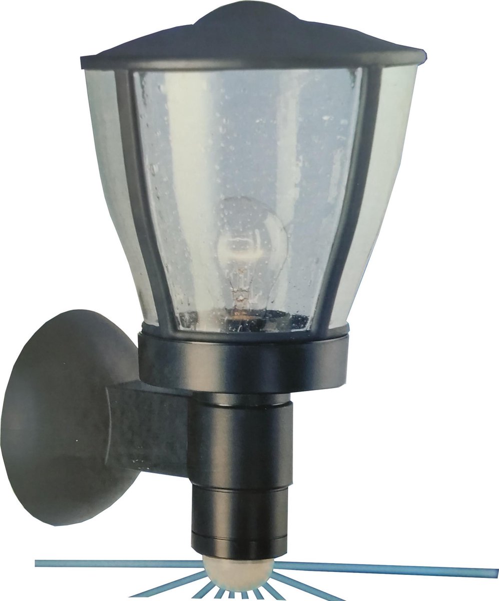 Steinel L130 SZwartLampBuitenlampSensor Buitenlamp