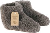 Woolwarmers Unisex Sloffen - Zwart - Maat 24/25