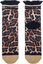 XPooos Dames Short Sock Lucille Leopard 71019
