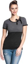 Pussy Deluxe Top -XS- Best Stripes Multicolours