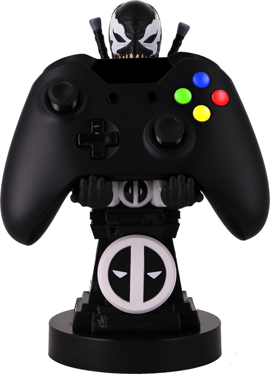 Cable Guy - VENOMPOOL telefoonhouder - game controller stand met usb oplaadkabel  8 inch
