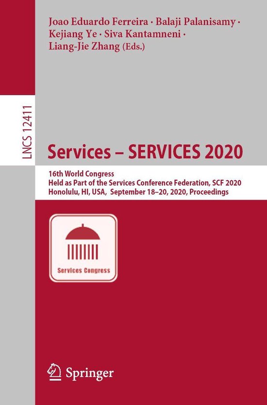 Springer Nature Proceedings Computer Science - Services –  ... - cover