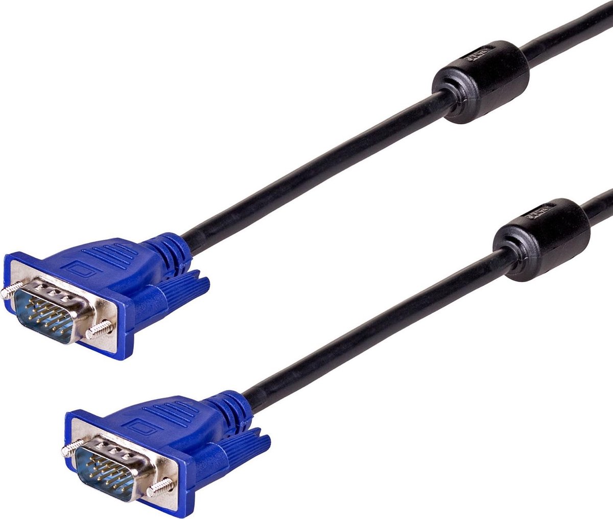 Akyga AK-AV-14 VGA-kabel Aansluitkabel 5 m Zwart