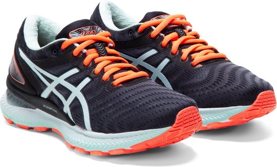 Chaussures de sport Asics - Taille 39,5 - Femme - noir / vert menthe /  orange | bol.com