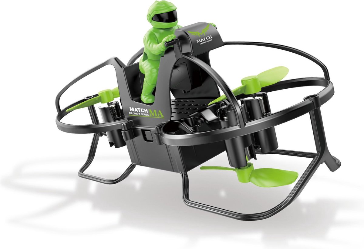 Silvergear Mini Drone met Hand Control - USB Oplaadbaar - Zwart Groen