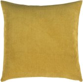 Pad sierkussenhoes Casual yellow - 40x40 cm