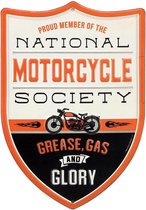 Wandbord Speciaal - National Motorcycle Society