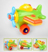 Voertuig Bouwset | Bouw Speelgoed | Educatief Bouwen | in Elkaar Schroeven | Build Your own Toy | Motor | Trein | Vliegtuig | Bouw Set Motor, Trein en Vliegtuig