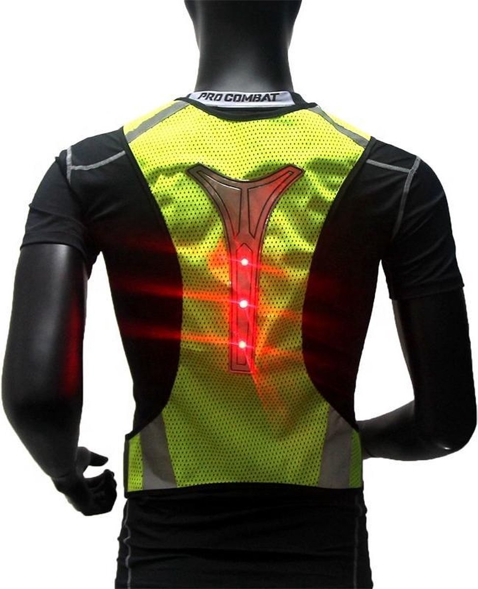 Hardlooplamp met reflectoren, USB-oplaadbare, verstelbare nachtveiligheidslamp, LED-looplamp met reflector, hondenuitlaten, hardlopen, buitensporten