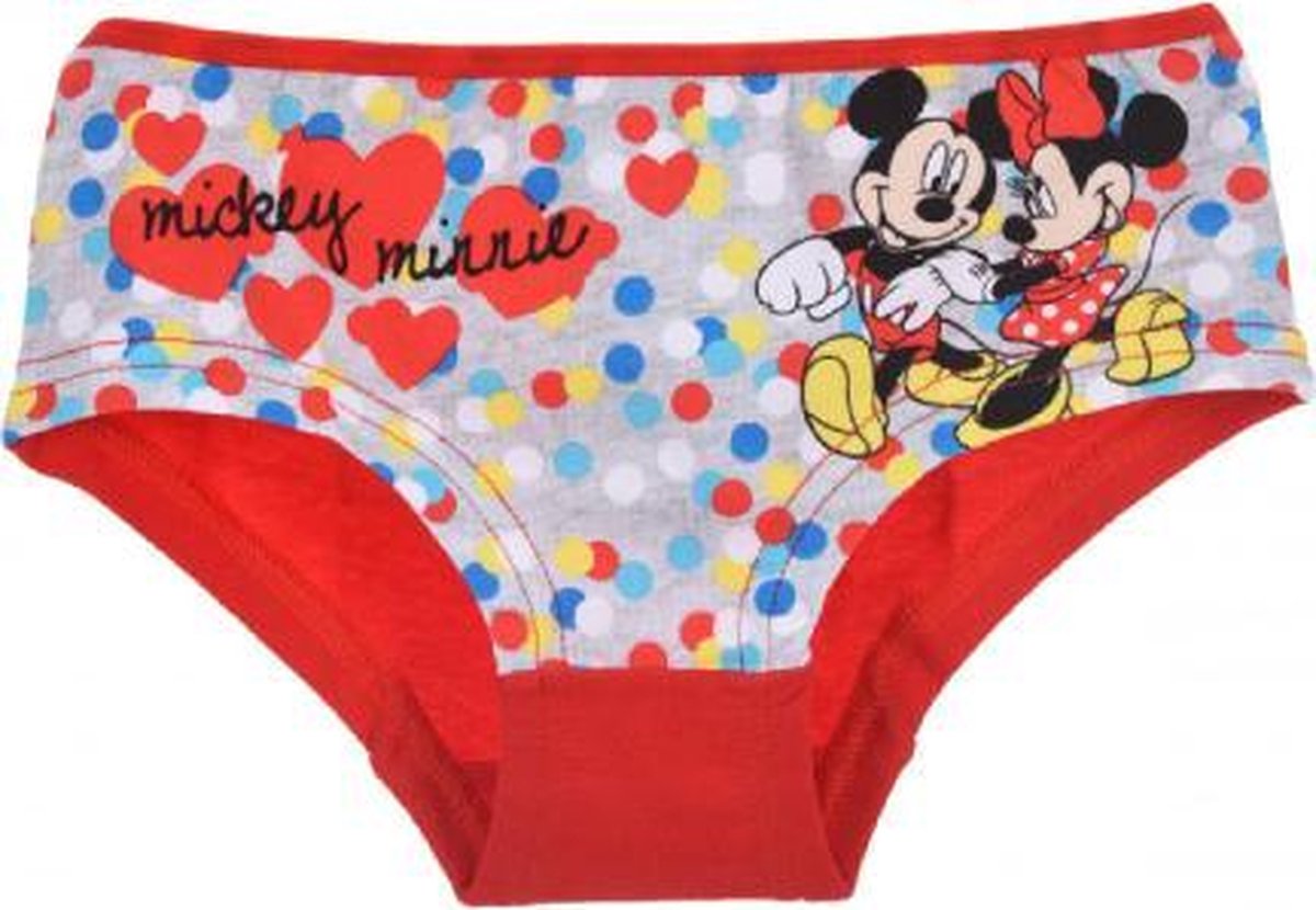 Disney Minnie Mouse - Onderbroek - Duopack - 6/8 jaar Multi color