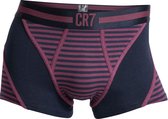 Cristiano Ronaldo 7 Trunk Cotton Stretch Main Fashion Men Maroon Stripes - Maat S