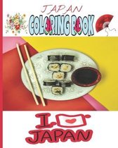 Japan Coloring Book