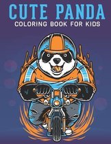 Cute Panda Coloring Book For kids