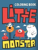 Little Monster Coloring Book