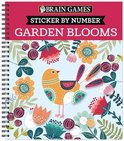 Brain Games - Sticker by Number- Brain Games - Sticker by Number: Garden Blooms