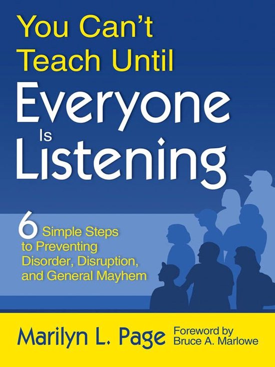 You Can’t Teach Until Everyone Is Listening - cover