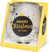 Wijn - Waterglas Merry christmas