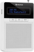 DigiPlug FM stopcontactradio FM/PLL, BT, LC display, wit