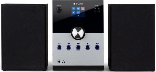 Positief lezing Terugroepen MC-30 DAB DAB micro stereo-installatie 2 boxen DAB+ FM bluetooth CD speler  20W max. zwart | bol.com