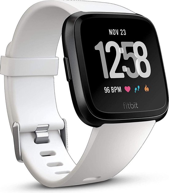 kas overtuigen Groenten Fitbit Versa - Smartwatch - Wit | bol.com