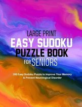 Large Print Easy Sudoku Puzzle Book for Seniors