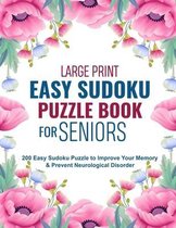 Large Print Easy Sudoku Puzzle Book for Seniors