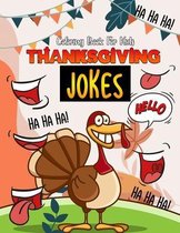 Thanksgiving Jokes Coloring Book For Kids