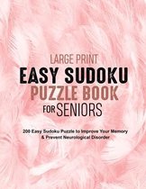 Large Print Easy Sudoku Puzzle Book for Seniors