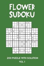 Flower Sudoku 200 Puzzle with solution Vol 1