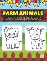 Farm Animals Coloring Book