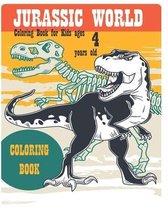 Jurassic World Coloring Book for Kids ages 4 years old