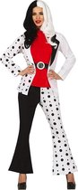 Fiestas Guirca Kostuum Dalmatiër Polyester Zwart/wit Mt 36/38