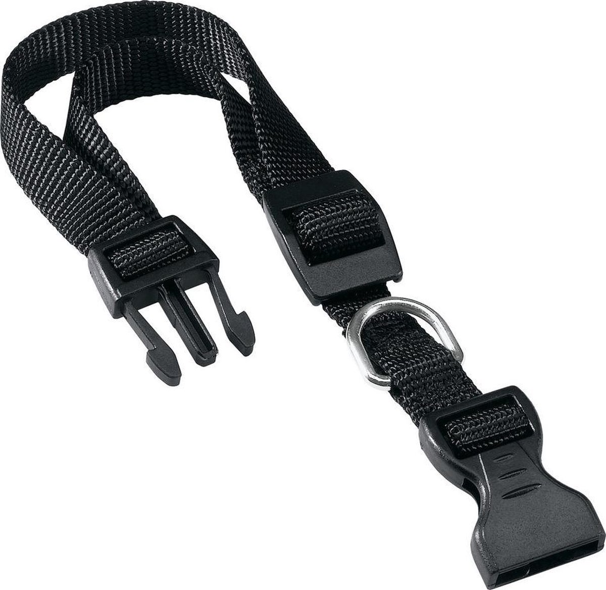 Ferplast Hondenhalsband Club 25 X 1 Cm Nylon Zwart