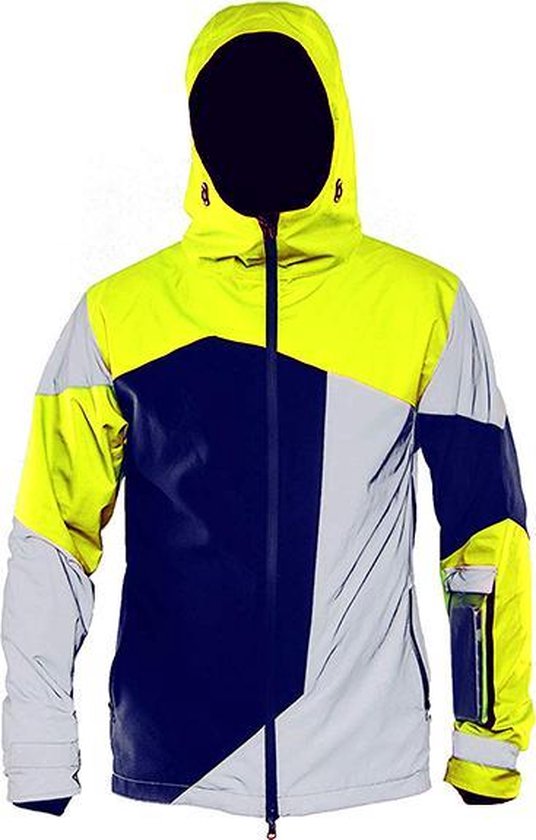Briesje Of anders In dienst nemen Urban Circus POP S - geel "reflecterende & omkeerbare jas, "designed for  cycling &... | bol.com