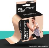 PINO - Kinesiotape Pro Sport - Fysio tape - sporttape - beige - extra kleefkracht