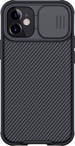 Apple iPhone 12 Mini hoesje - CamShield Pro Armor Case - Back Cover - Zwart