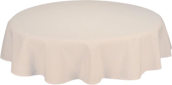 Treb Horecalinnen Tafelkleed Rond Ivory 275cm Ø - Treb SP