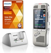 Philips Pocket Memo DPM8200 Flashkaart Zilver