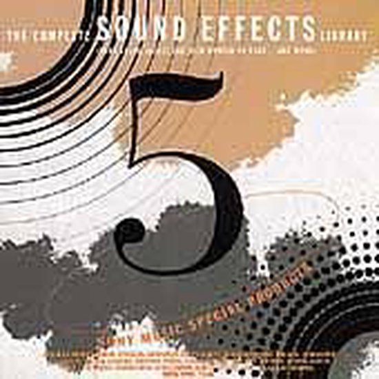 Library of Sound Effects, Vol. 5, various artists CD (album) Muziek