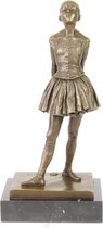 Danseres Kindje - Bronzen beeldje - Sculptuur - 38 cm hoog