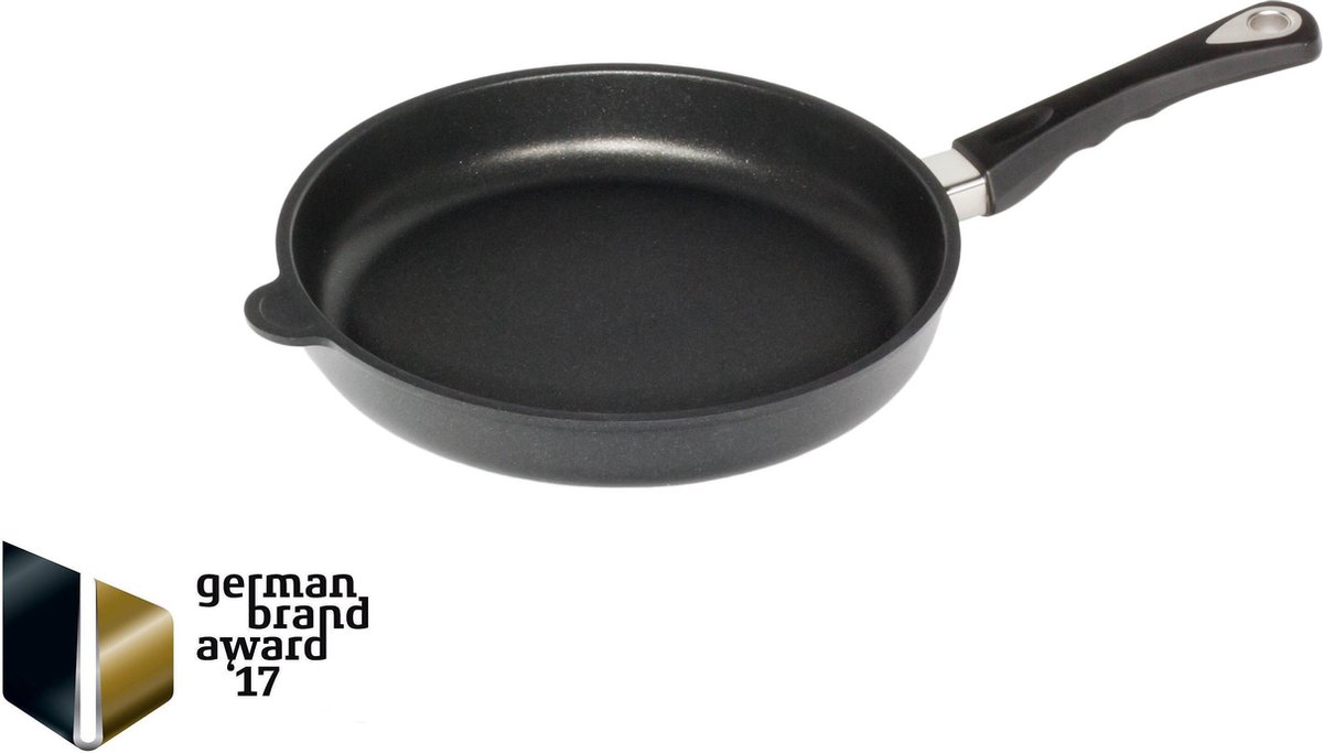 AMT Gastroguss Kleine koekenpan - Ø 20 cm - 5 cm hoog - Energiezuinig - Geschikt voor alle warmtebronnen
