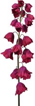 Viv! Home Luxuries Fritillaria - zijden bloem - donker roze - 95cm - topkwaliteit