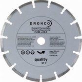 Dronco Diamantschijf 180mm universeel gesegmenteerd Quality ST7 4180485