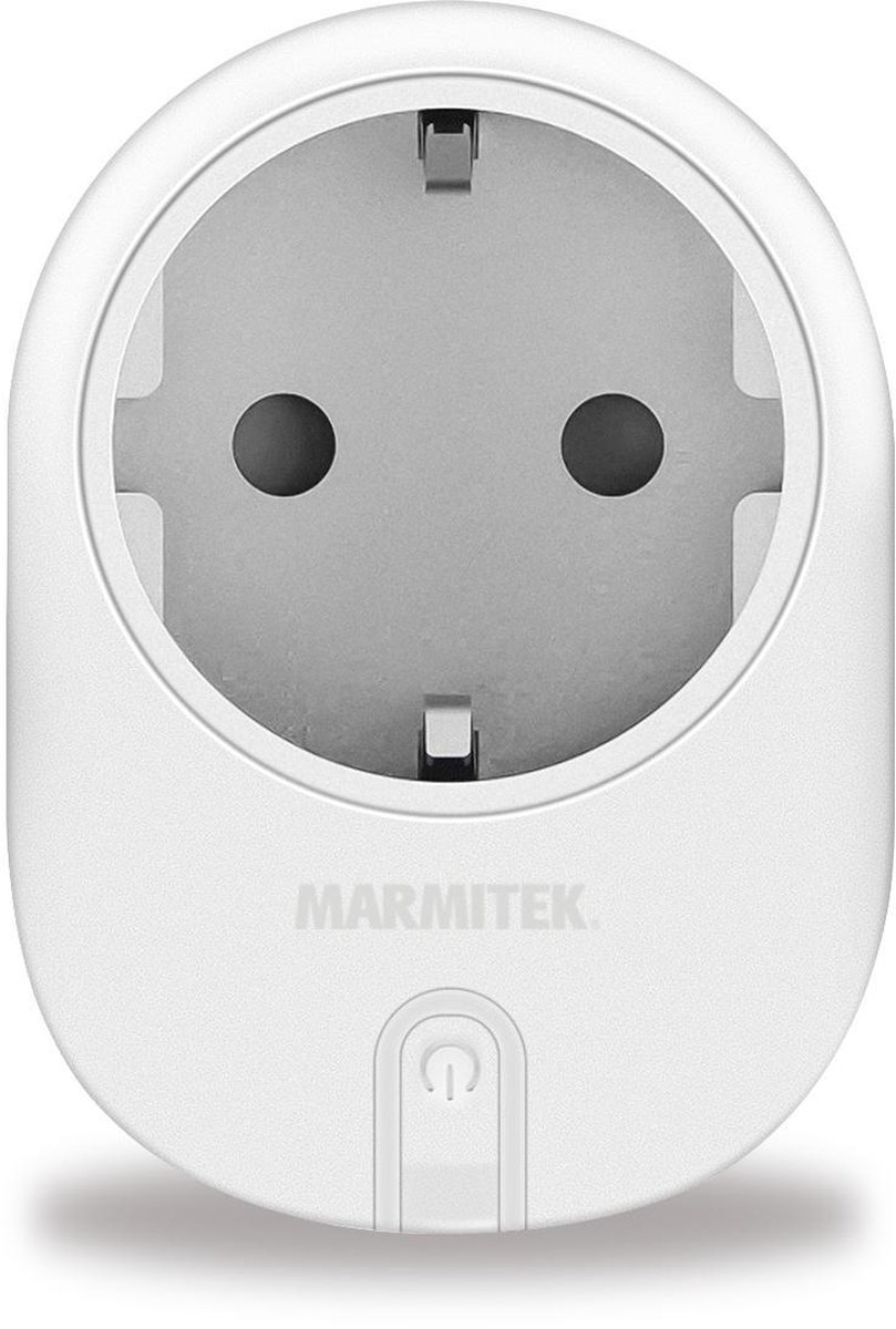 Marmitek Power SE - slimme wifi stekker - geen hub benodigd - manueel en automatisch schakelen - stekker type F (NL) - S...