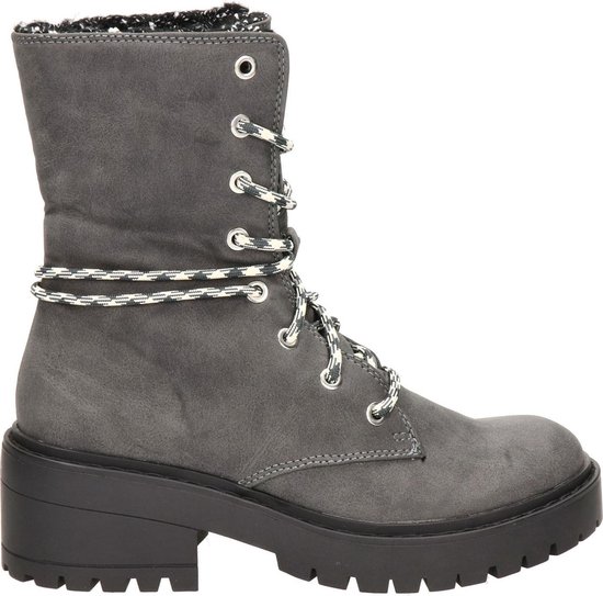 | Skechers Teen Spirit dames veterboot Zwart Maat 37 Zwarte veterboot lak Collecties Fall musthaves Dames