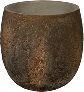 Pottery Pots Plantenbak Bruin-Grijs D 45 cm H 45 cm