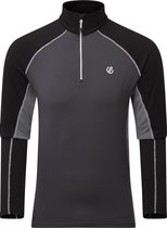 Dare 2b Thermoshirt - Maat M  - Mannen - zwart/donker grijs/grijs